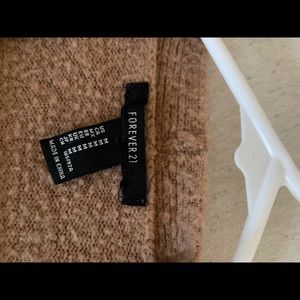 Camel cardigan